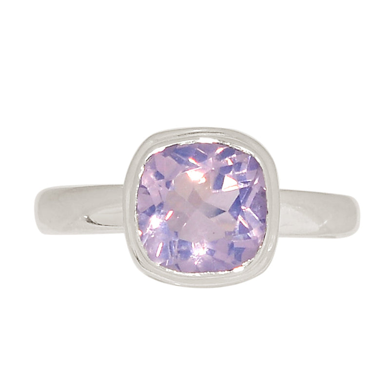 Lavender Quartz Faceted Ring - LQFR69