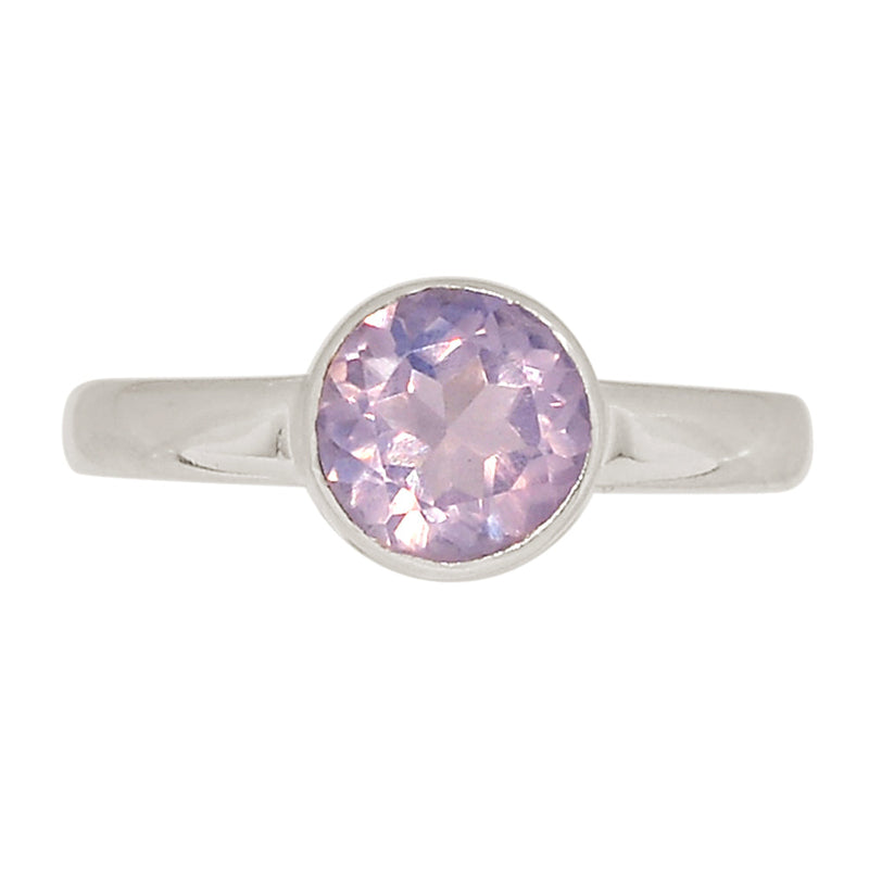 Lavender Quartz Faceted Ring - LQFR72