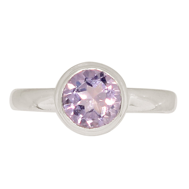 Lavender Quartz Faceted Ring - LQFR74