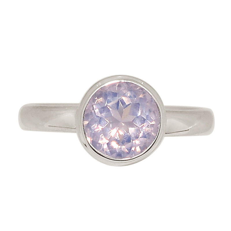 Lavender Quartz Faceted Ring - LQFR88