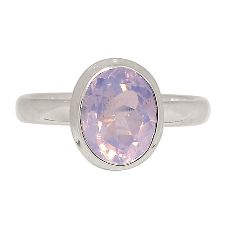 Lavender Quartz Faceted Ring - LQFR91