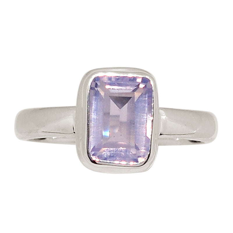 Lavender Quartz Faceted Ring - LQFR97