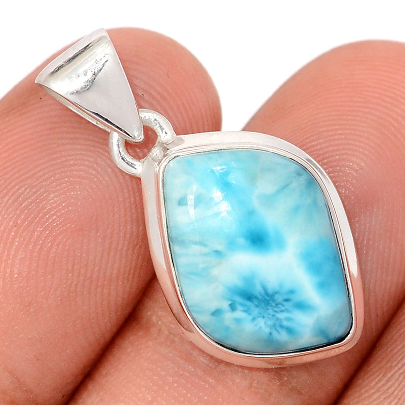 1.1" Larimar Pendants - LRIP3778