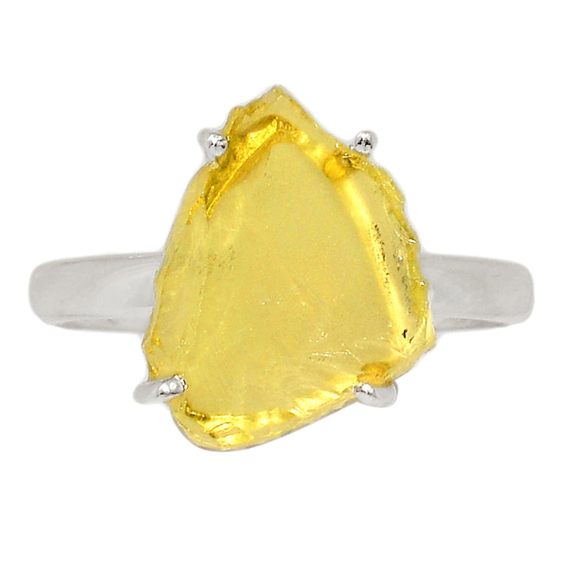 Claw - Lemon Topaz Rough Ring - LTRR166