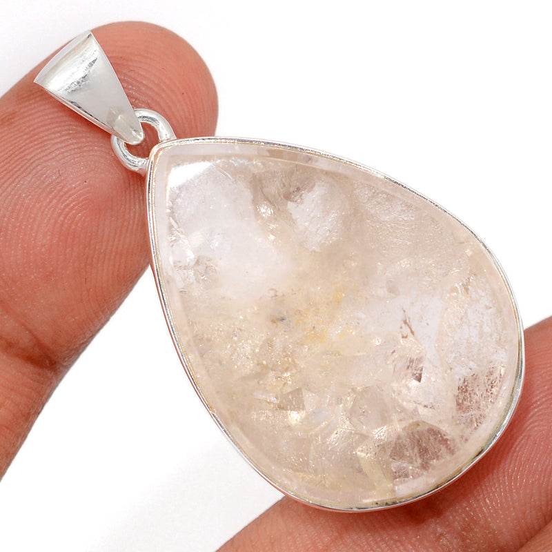 1.7" Heavy Piece - Manifestation Quartz Pendants - MCQP111 - Weight 17.80g