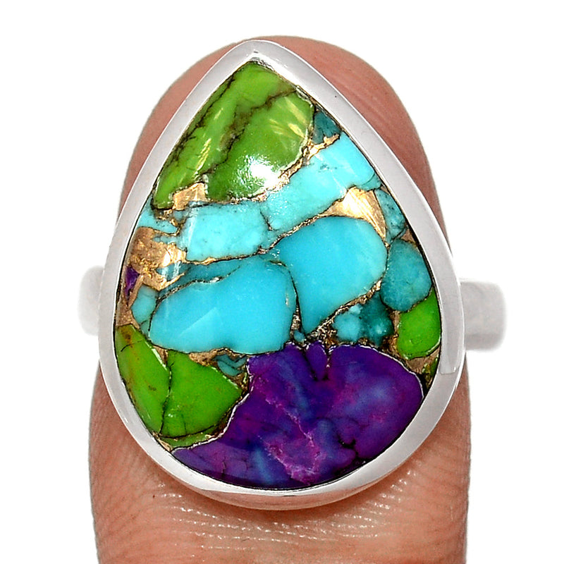Multi Copper Turquoise Ring - MCTR157