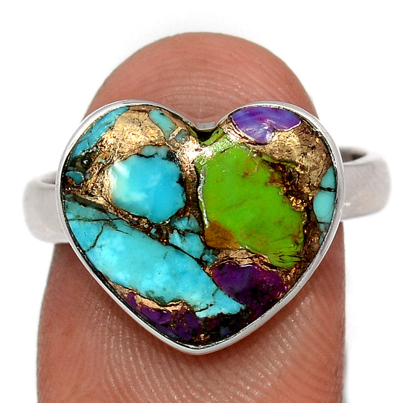 Multi Copper Turquoise Ring - MCTR166