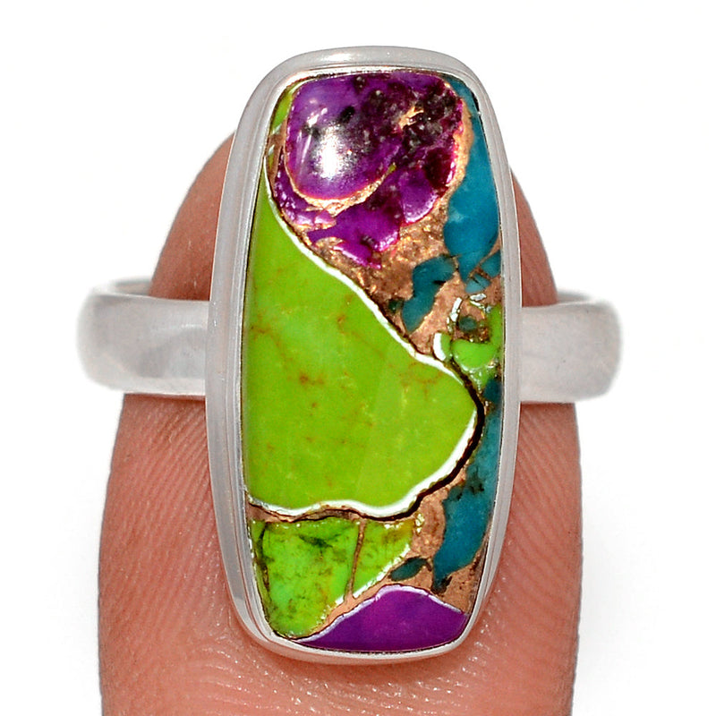 Multi Copper Turquoise Ring - MCTR173
