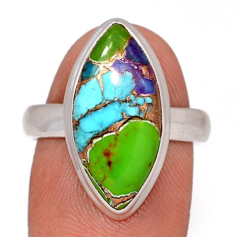 Multi Copper Turquoise Ring - MCTR177