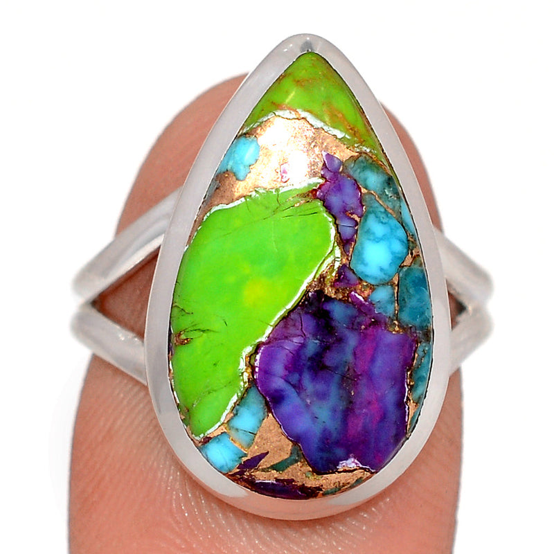 Multi Copper Turquoise Ring - MCTR179