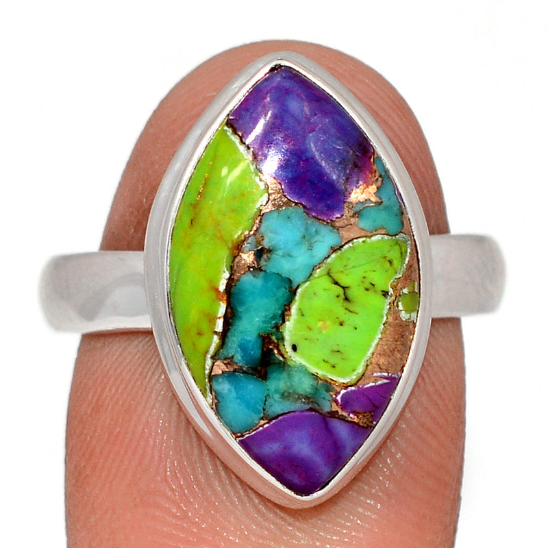 Multi Copper Turquoise Ring - MCTR195