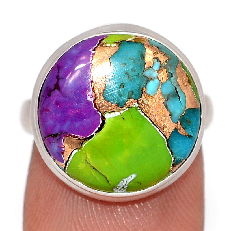 Multi Copper Turquoise Ring - MCTR204