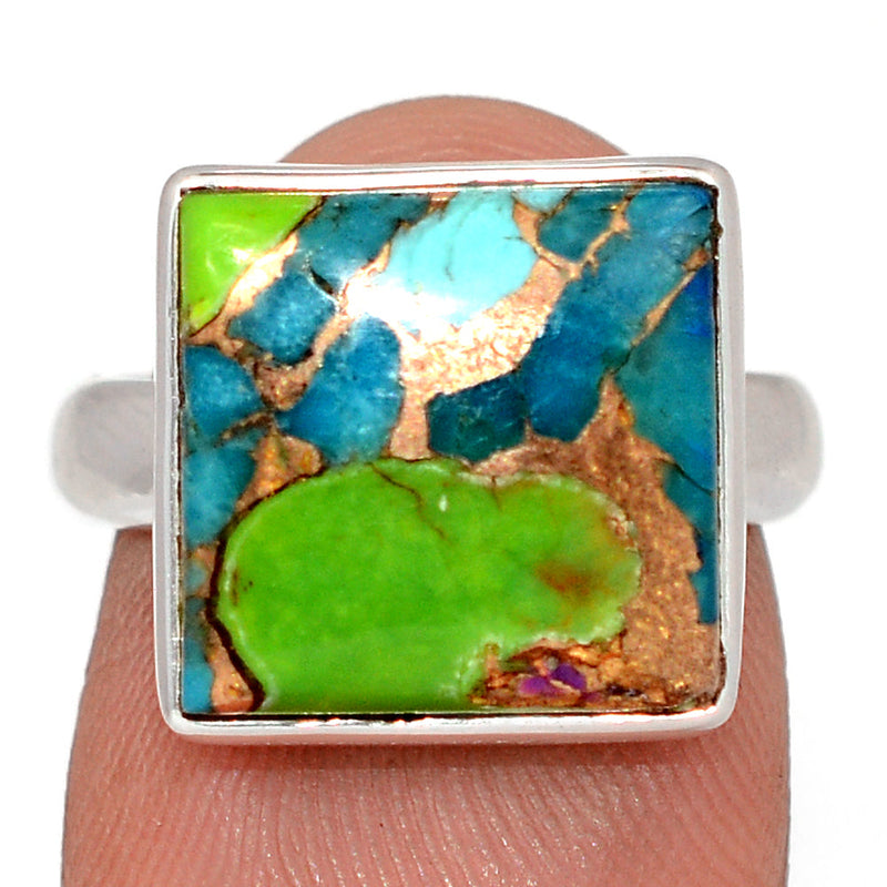 Multi Copper Turquoise Ring - MCTR205
