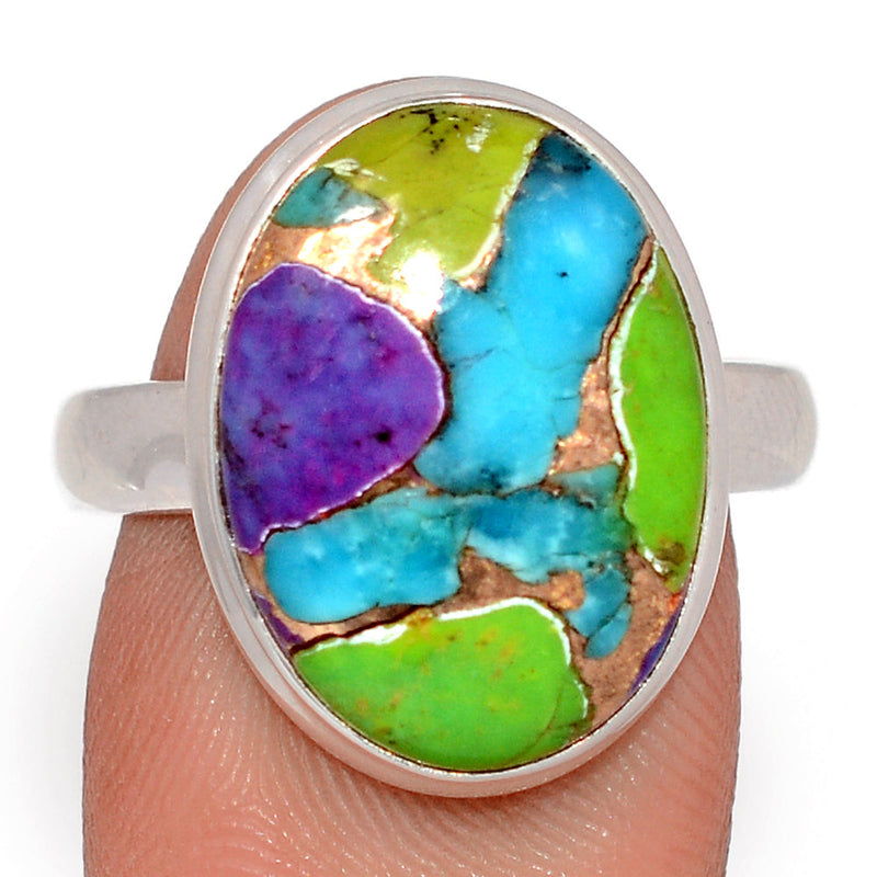 Multi Copper Turquoise Ring - MCTR206