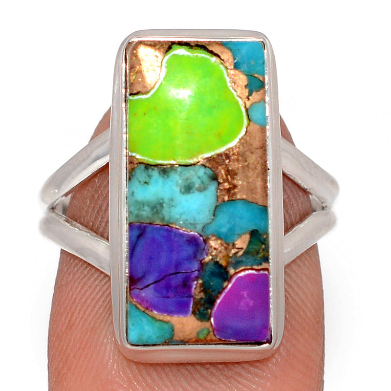 Multi Copper Turquoise Ring - MCTR214