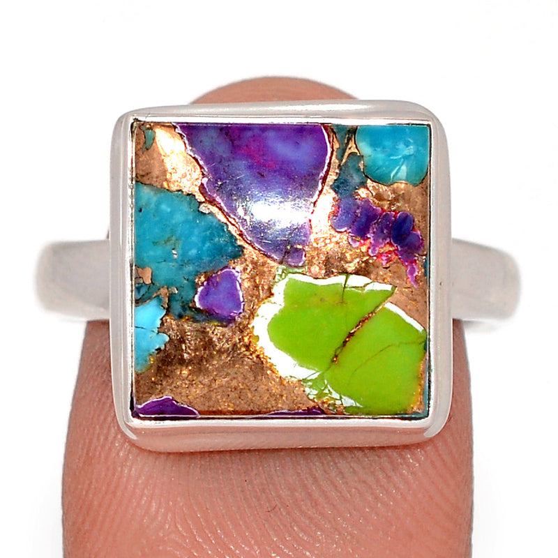 Multi Copper Turquoise Ring - MCTR216