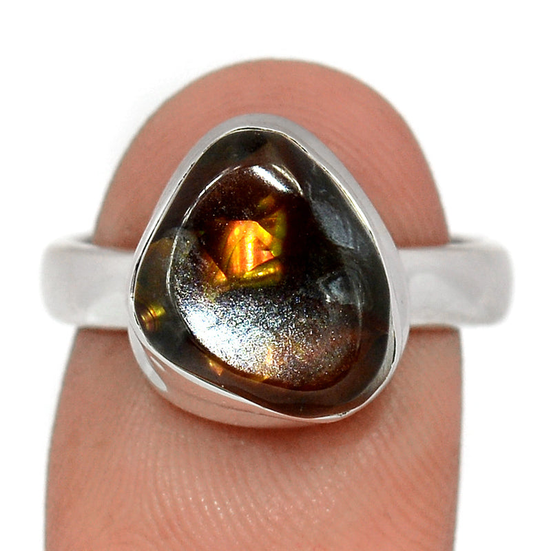Mexican Fire Agate Ring - MFAR625