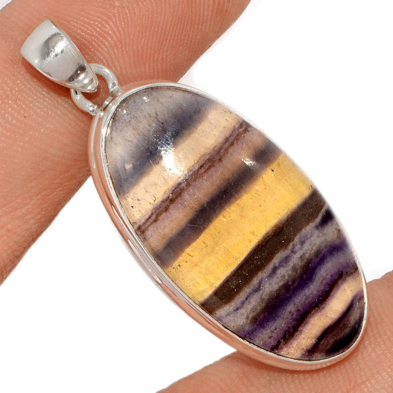 1.7" Rainbow Fluorite Pendants - MFCP1584