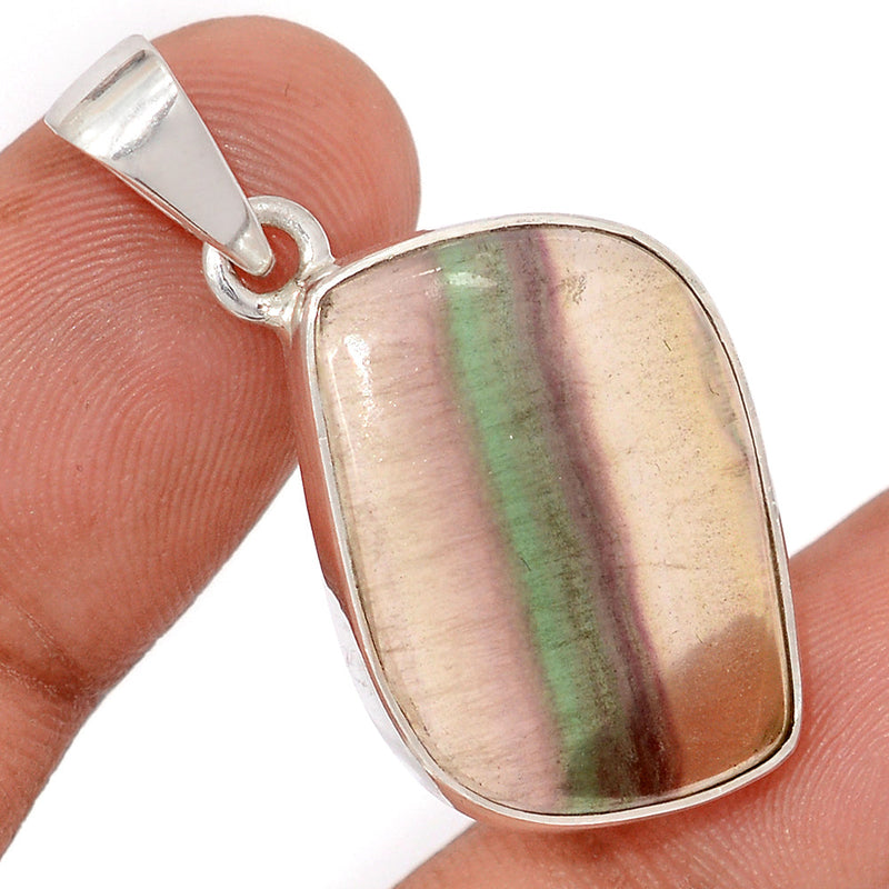 1.5" Rainbow Fluorite Pendants - MFCP1893