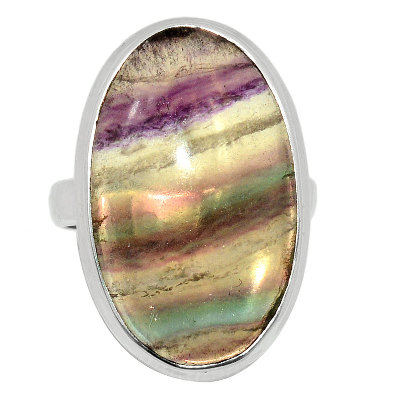 Rainbow Fluorite Ring - MFCR772