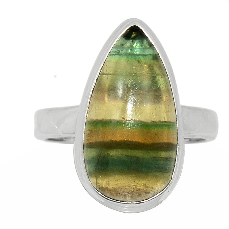 Rainbow Fluorite Ring - MFCR783