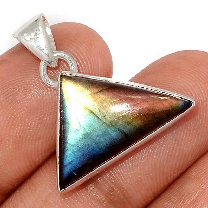 1" Multi Fire Labradorite Pendants - MFLP2007