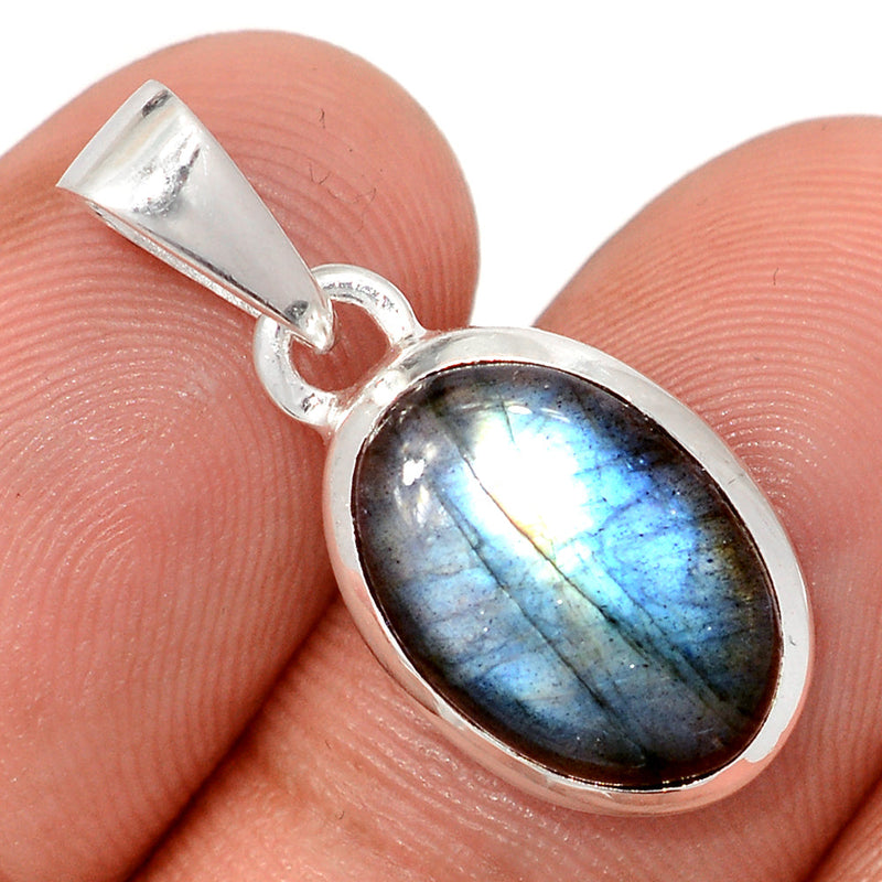 1.1" Multi Fire Labradorite Pendants - MFLP2095