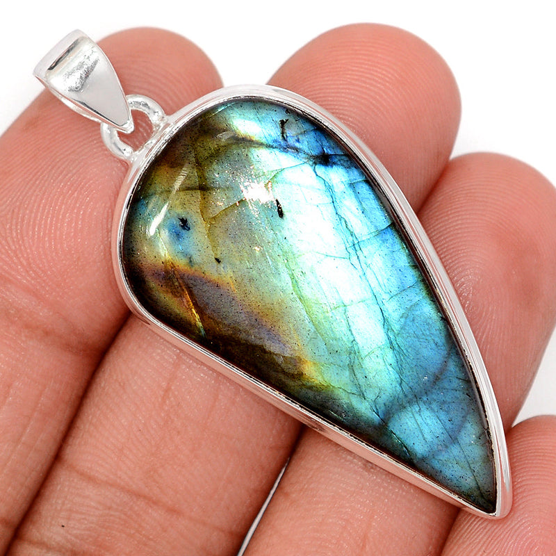 2" Multi Fire Labradorite Pendants - MFLP2115