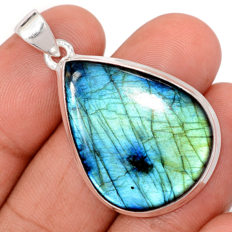 1.6" Multi Fire Labradorite Pendants - MFLP2122