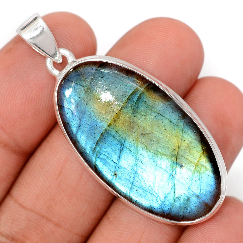 2" Multi Fire Labradorite Pendants - MFLP2127