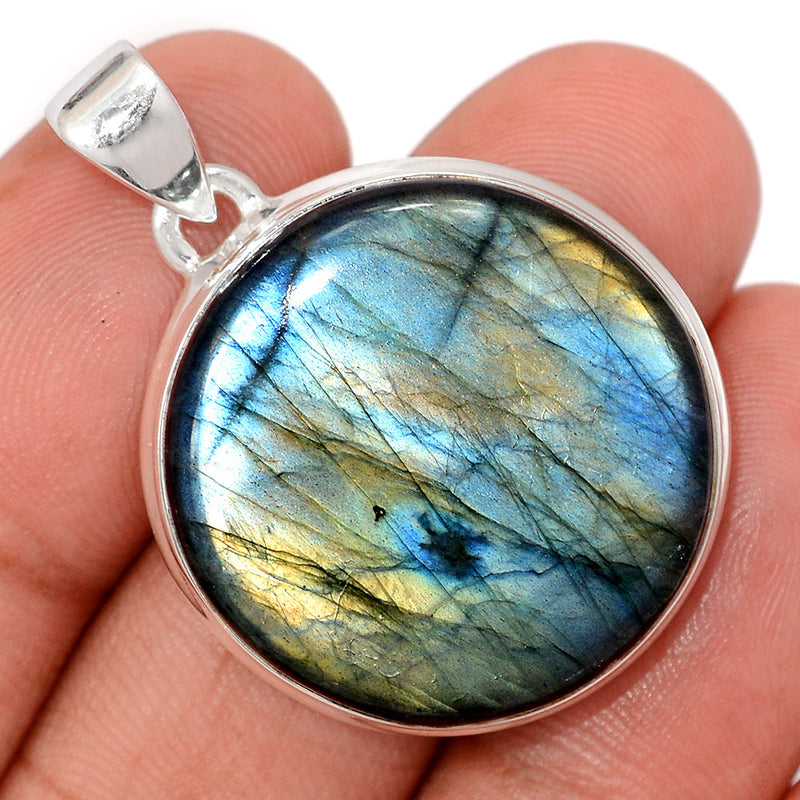 1.5" Multi Fire Labradorite Pendants - MFLP2129