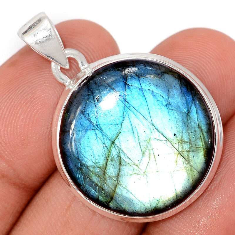 1.5" Multi Fire Labradorite Pendants - MFLP2136