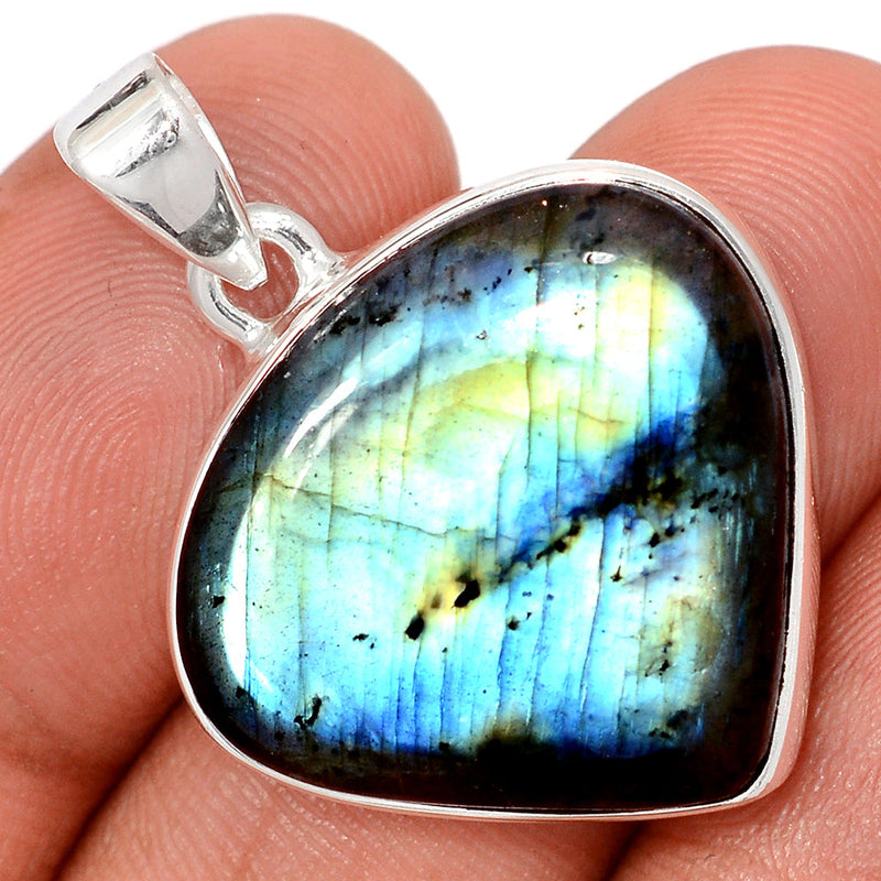 1.3" Multi Fire Labradorite Pendants - MFLP2144