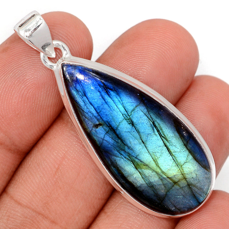 1.8" Multi Fire Labradorite Pendants - MFLP2145