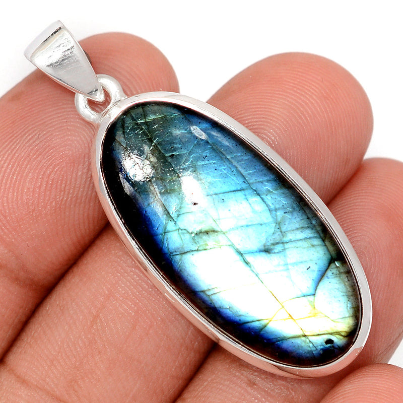 1.7" Multi Fire Labradorite Pendants - MFLP2152