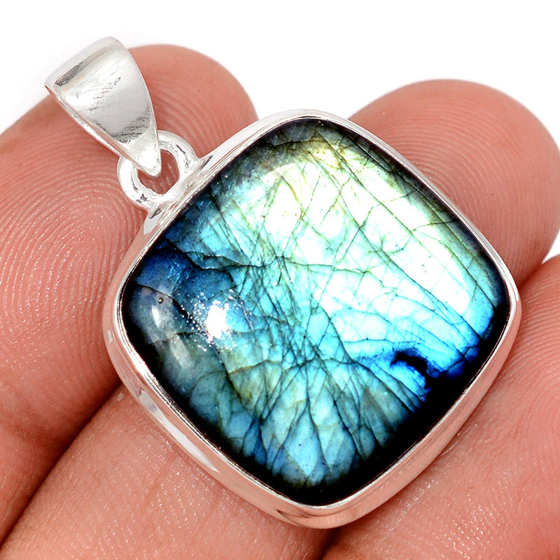 1.3" Multi Fire Labradorite Pendants - MFLP2155