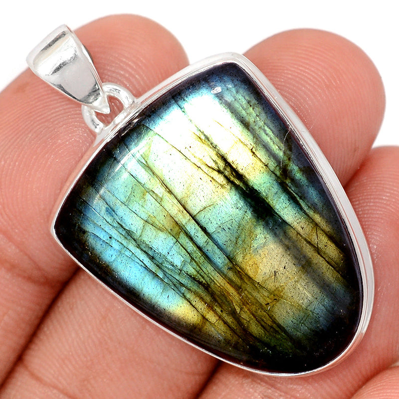 1.6" Multi Fire Labradorite Pendants - MFLP2163
