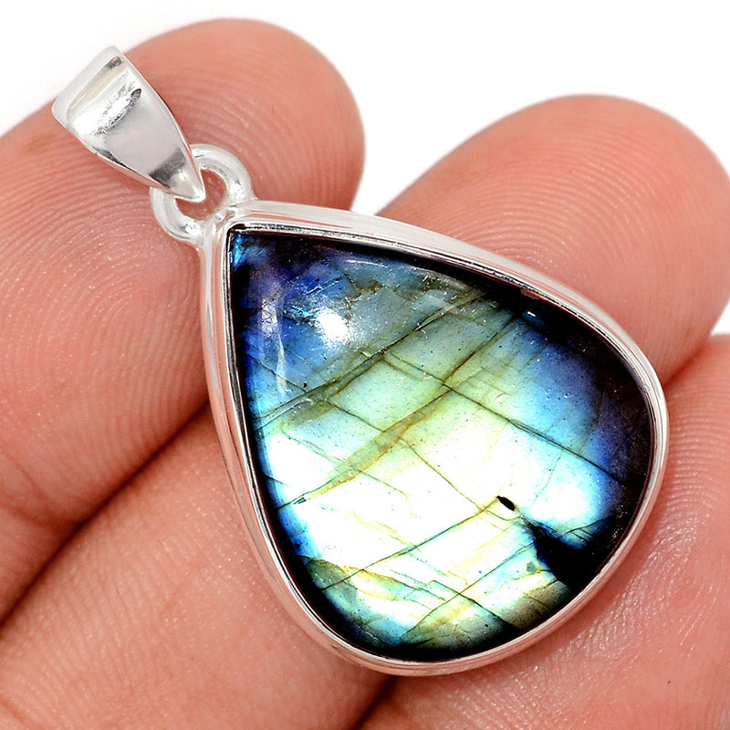1.5" Multi Fire Labradorite Pendants - MFLP2169