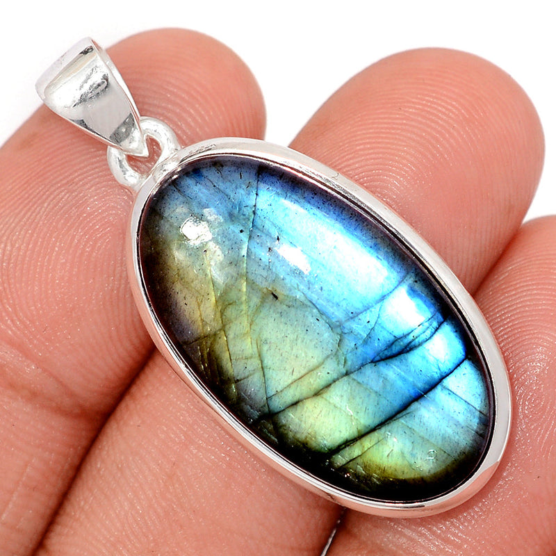 1.6" Multi Fire Labradorite Pendants - MFLP2170