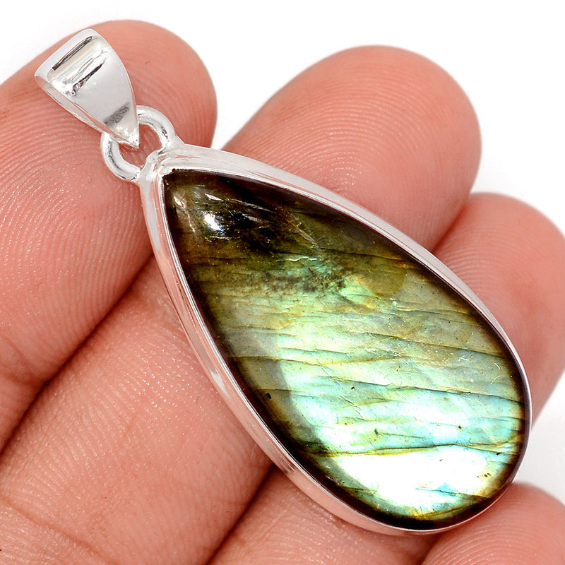 1.8" Multi Fire Labradorite Pendants - MFLP2180