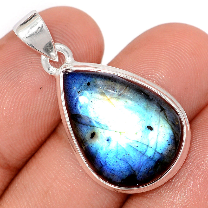 1.3" Multi Fire Labradorite Pendants - MFLP2193