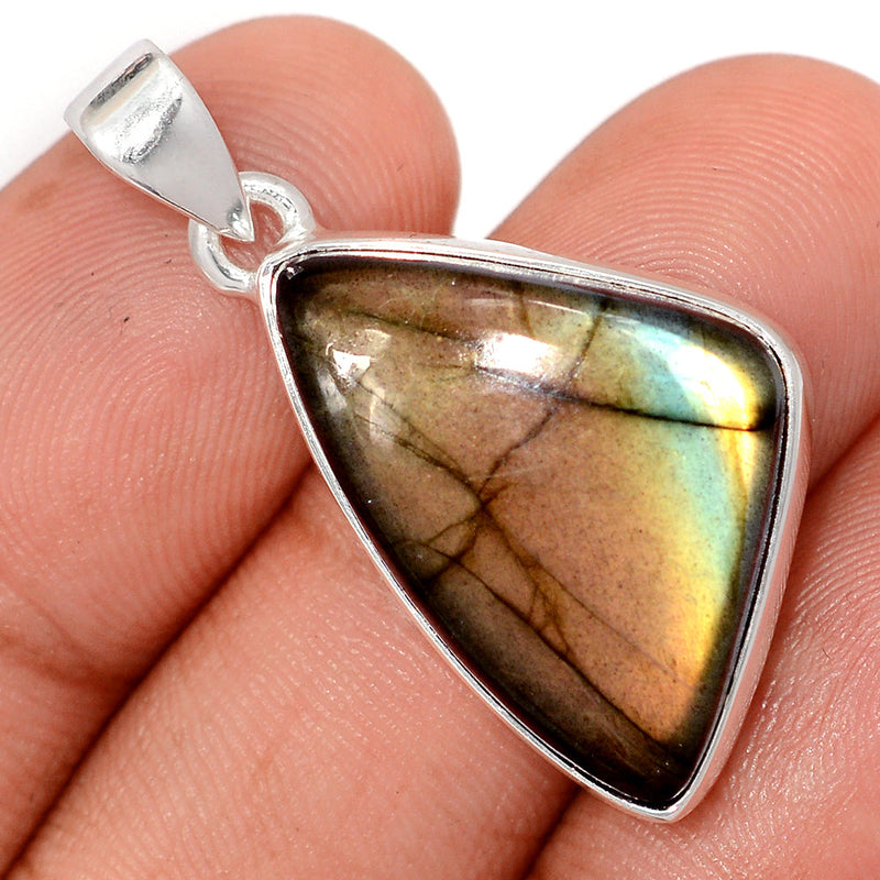 1.5" Multi Fire Labradorite Pendants - MFLP2196