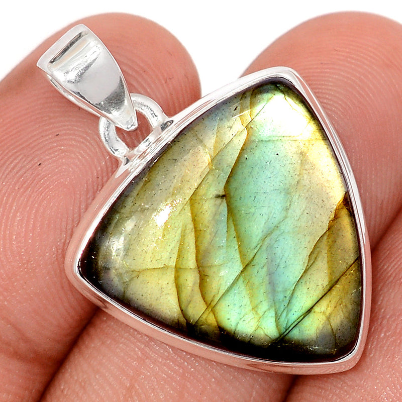 1.3" Multi Fire Labradorite Pendants - MFLP2198