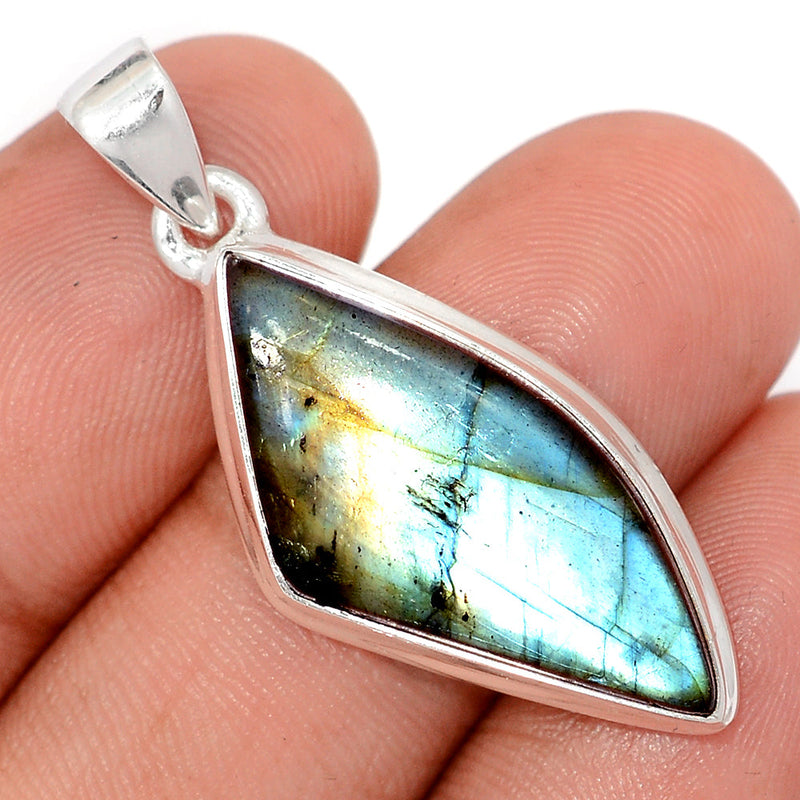 1.5" Multi Fire Labradorite Pendants - MFLP2200