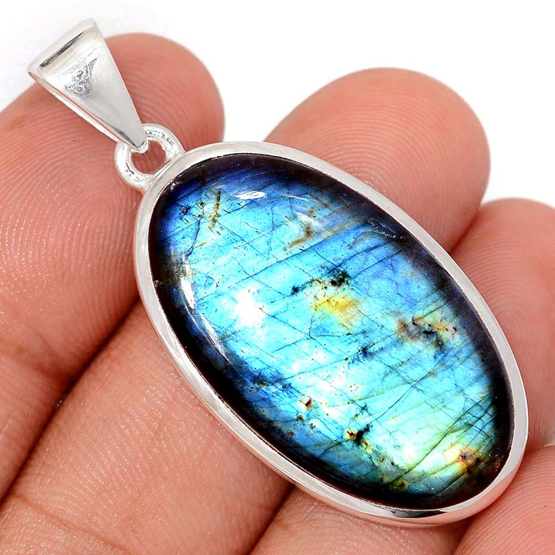1.8" Multi Fire Labradorite Pendants - MFLP2207