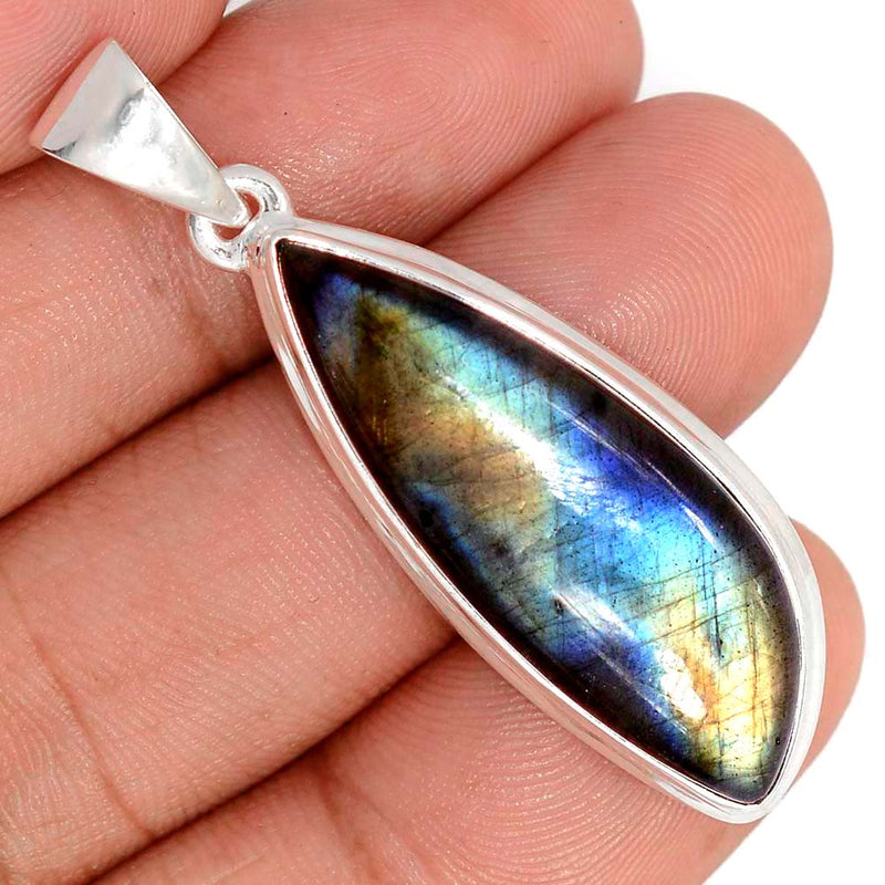 2" Multi Fire Labradorite Pendants - MFLP2212