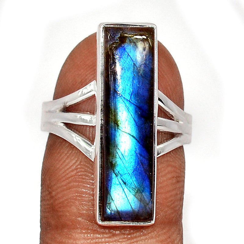Multi Fire Labradorite Ring - MFLR1224