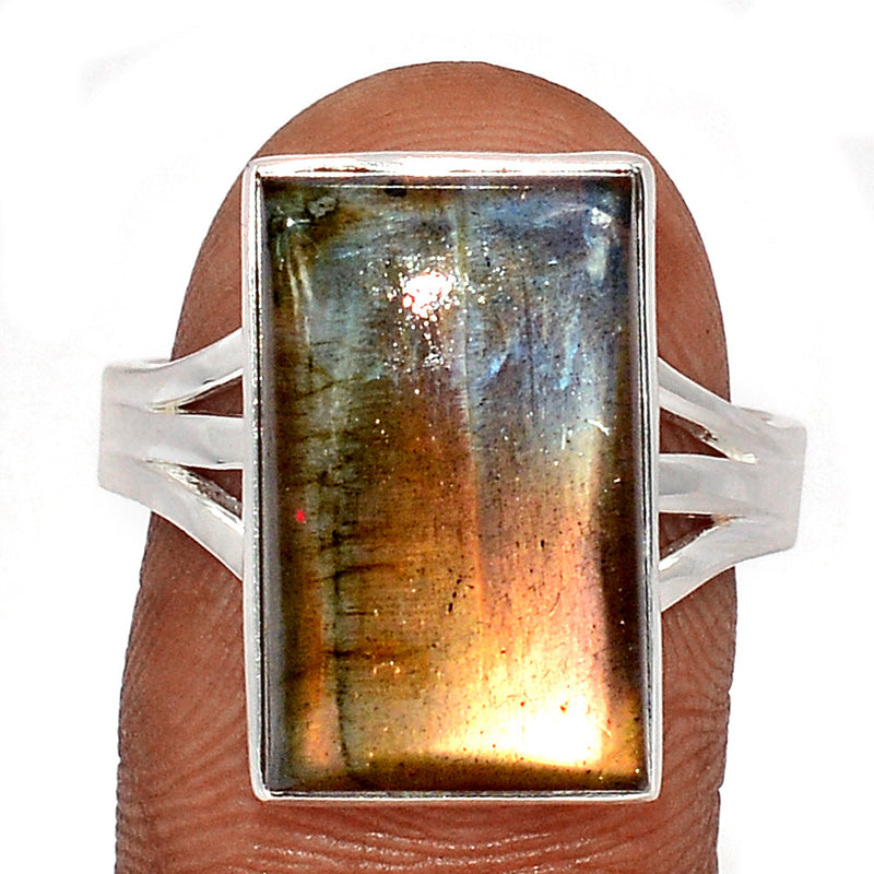 Multi Fire Labradorite Ring - MFLR1232