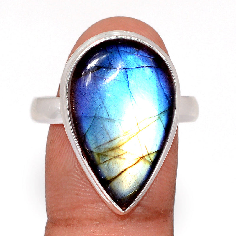 Multi Fire Labradorite Ring - MFLR1401