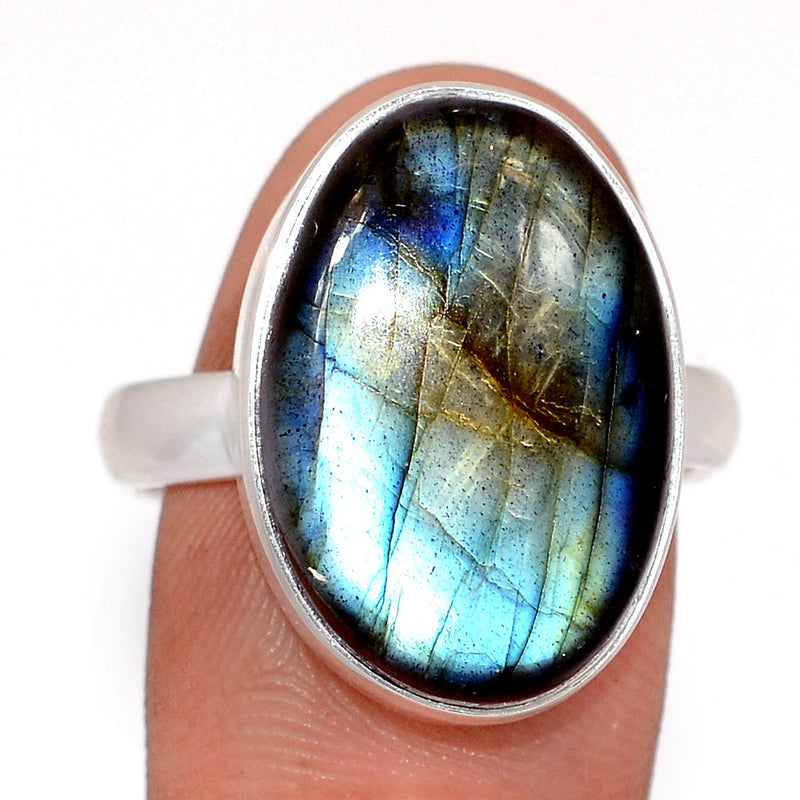 Multi Fire Labradorite Ring - MFLR1403